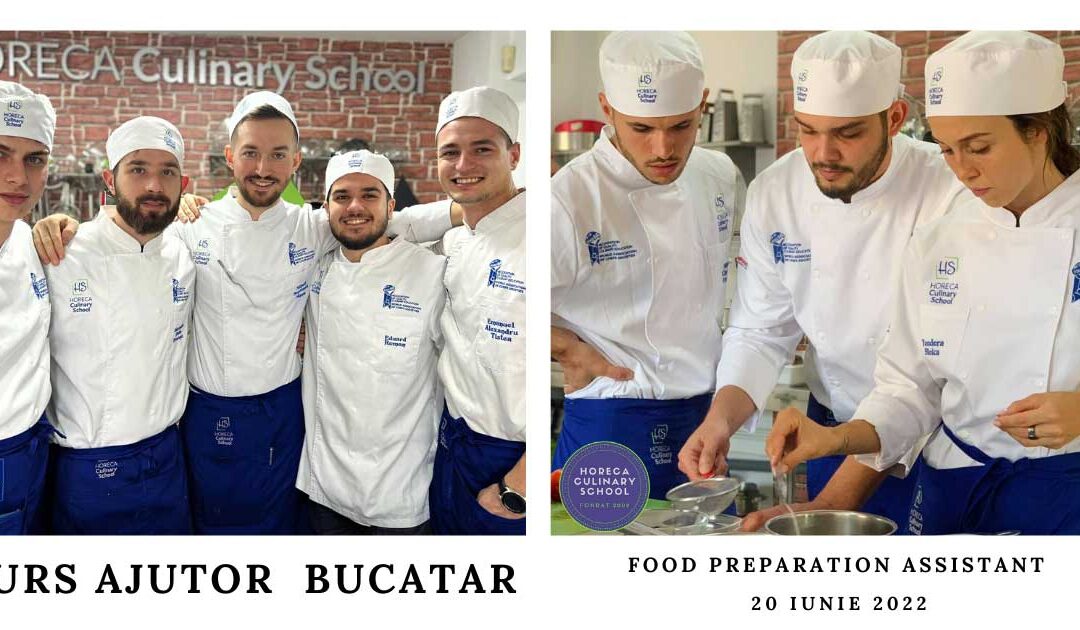 Curs Ajutor de Bucatar – FOOD PREPARATION ASSISTANT