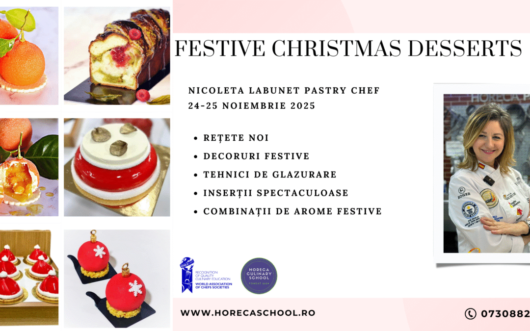 FESTIVE CHRISTMAS DESSERTS – NICOLETA LABUNET