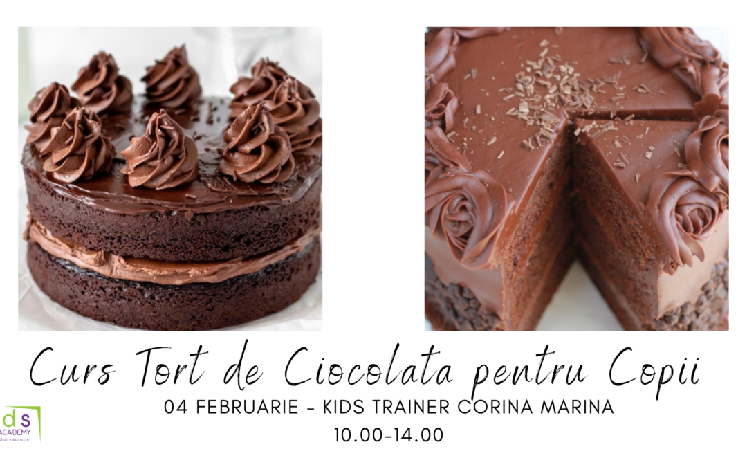 Curs Tort de Ciocolata pentru copii – Kids Chef Academy