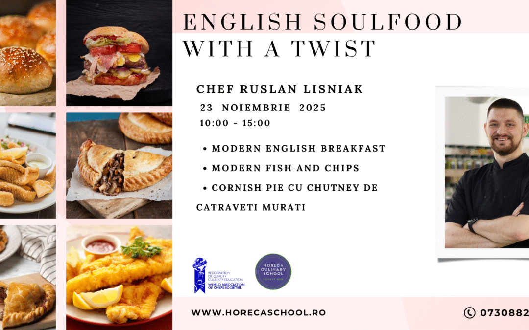ENGLISH SOULFOOD with a TWIST – Chef Ruslan Lisniak
